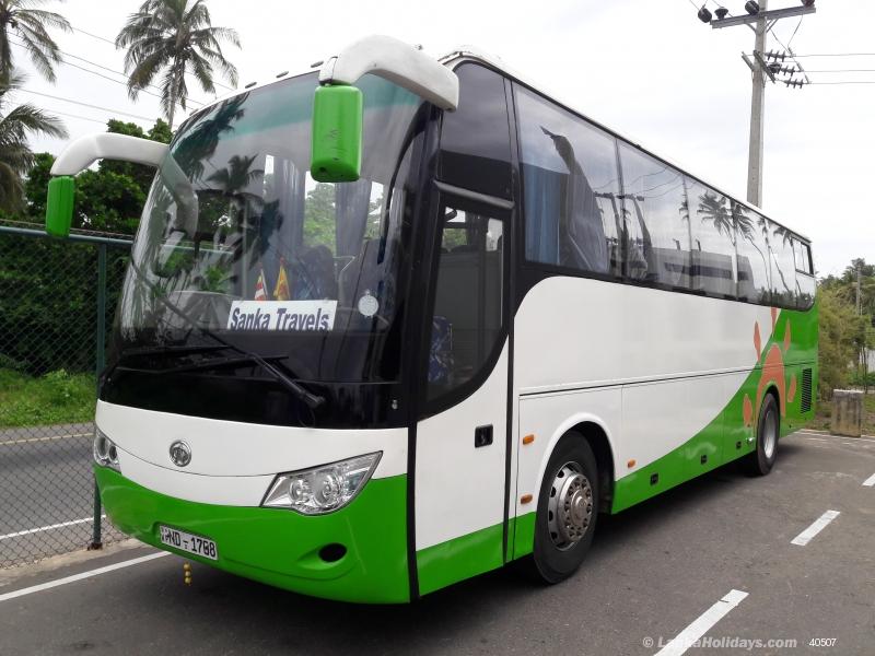 Sri Lanka Bus/Coach Rentals/Hire - 45 SEATER BUS LANKA HOLIDAYS