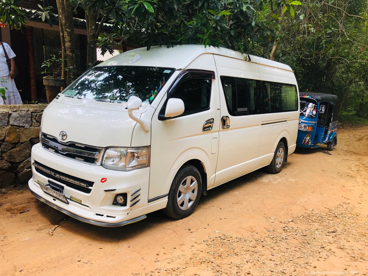 Rent a car in Sri Lanka - Van hire with Driver in Sri Lanka